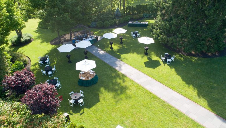 Outdoor Wedding Ceremony Site Drapery Outdoor Wedding Decor
